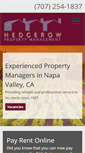 Mobile Screenshot of hedgerowproperty.com